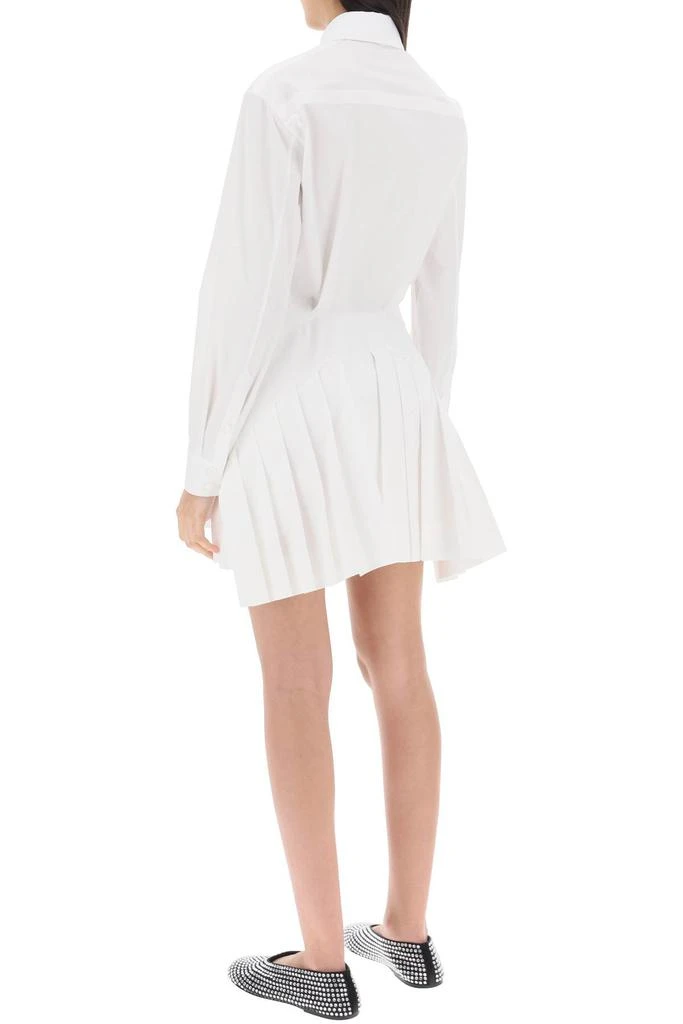 ALAIA mini shirt dress in poplin 3