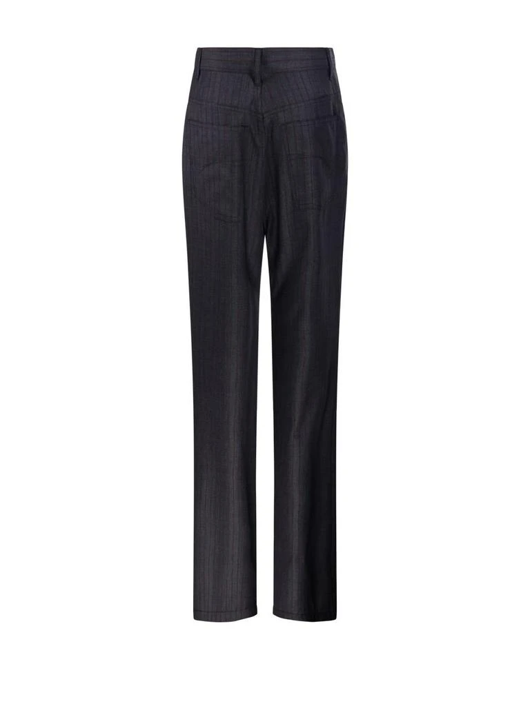 Balenciaga Balenciaga Pinstriped Straight-Leg Trousers 2