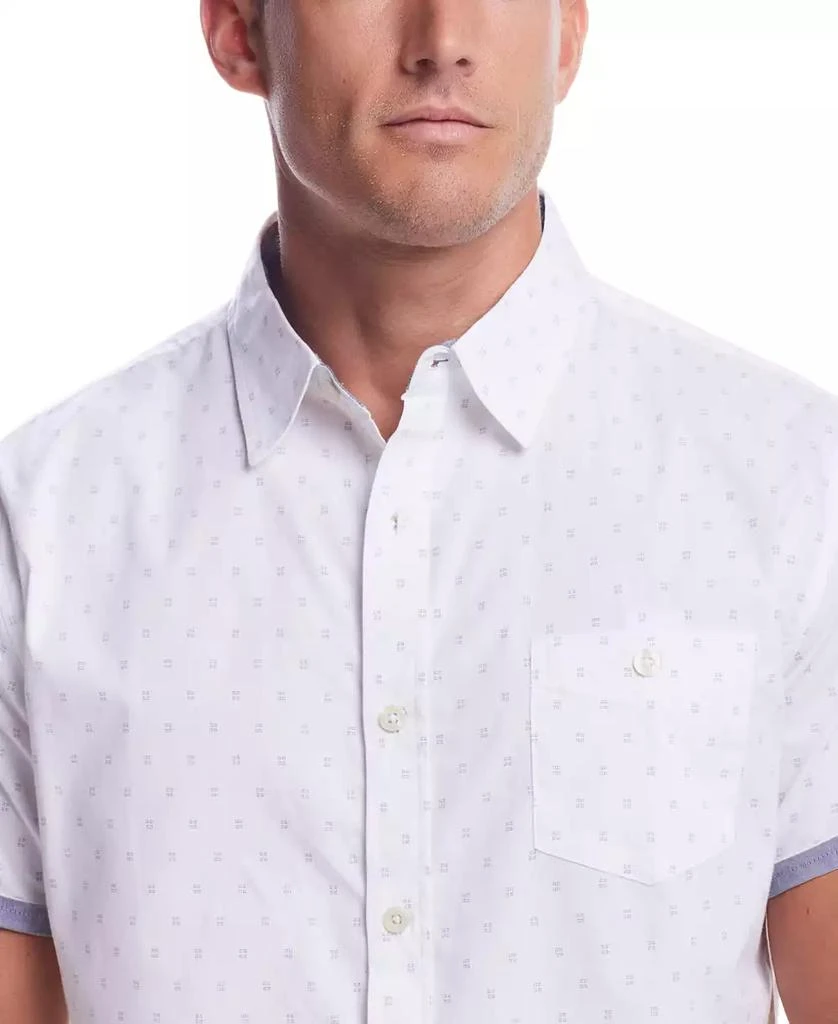 Weatherproof Vintage Men's Short Sleeve Cotton Poplin Shirt 4