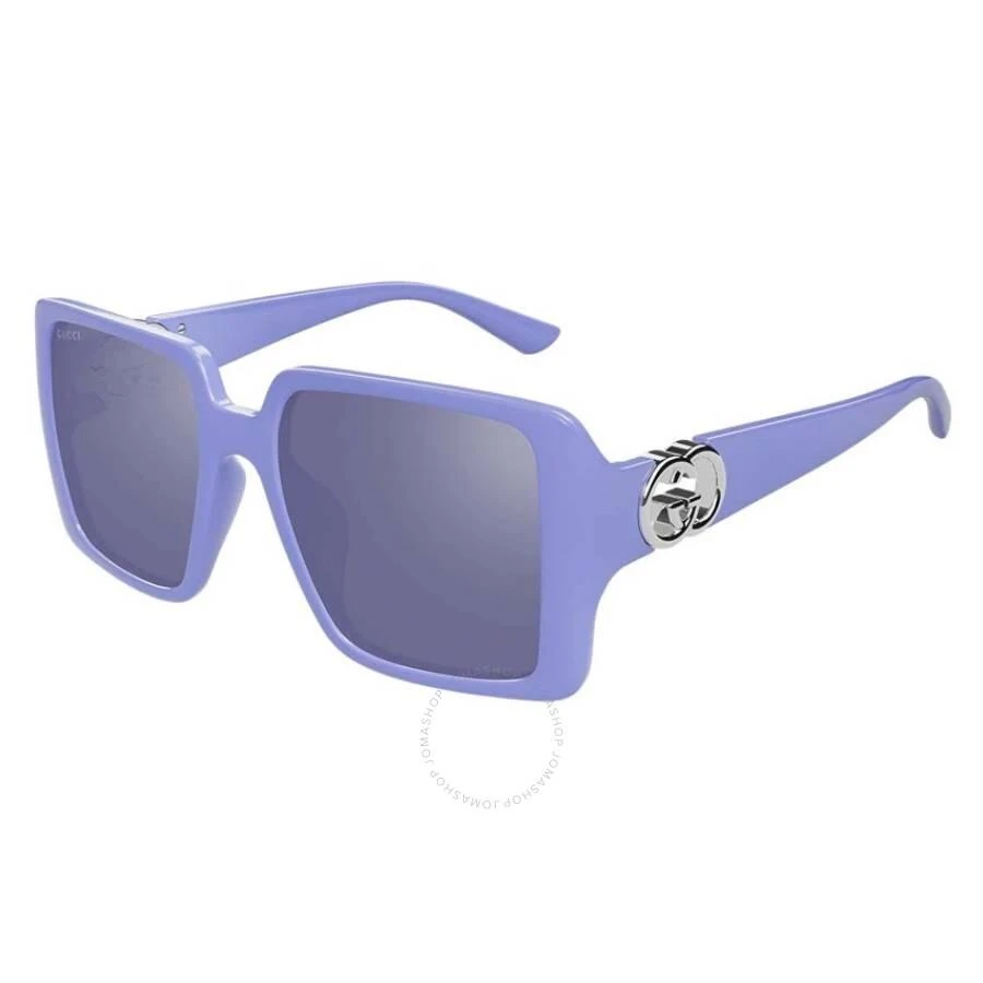 Gucci Violet Flash Square Ladies Sunglasses GG1692SA 004 54 2
