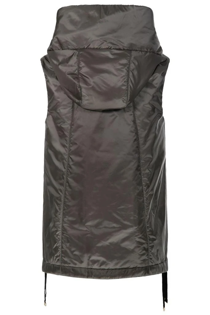 MAX MARA THE CUBE Max Mara The Cube Greengo Zip-Up Drawstring Gilet 2