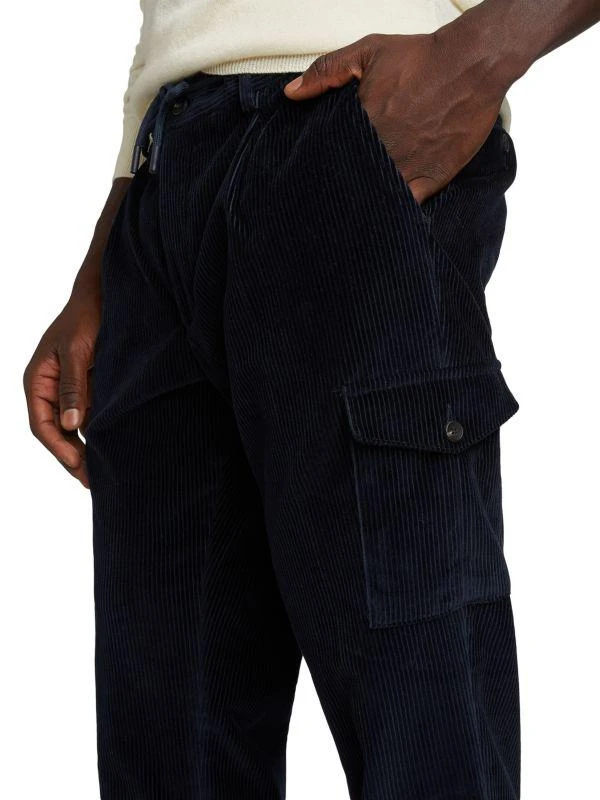 Saks Fifth Avenue COLLECTION Cotton Corduroy Cargo Pants 4