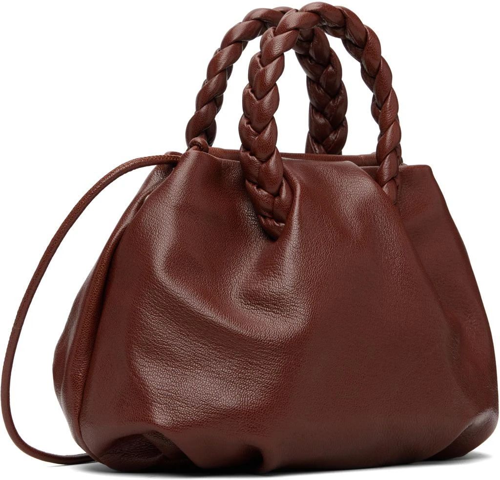 Hereu Brown Bombon M Supple Shiny Bag 2