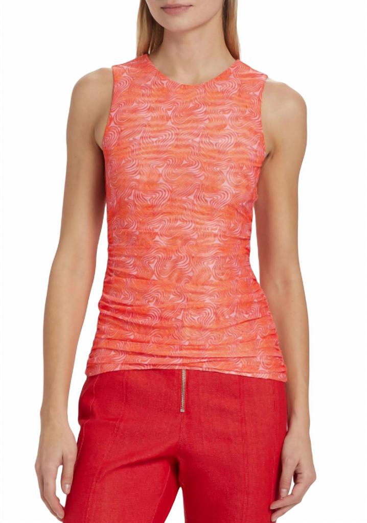 Cinq a Sept Summer Waves Dash Top