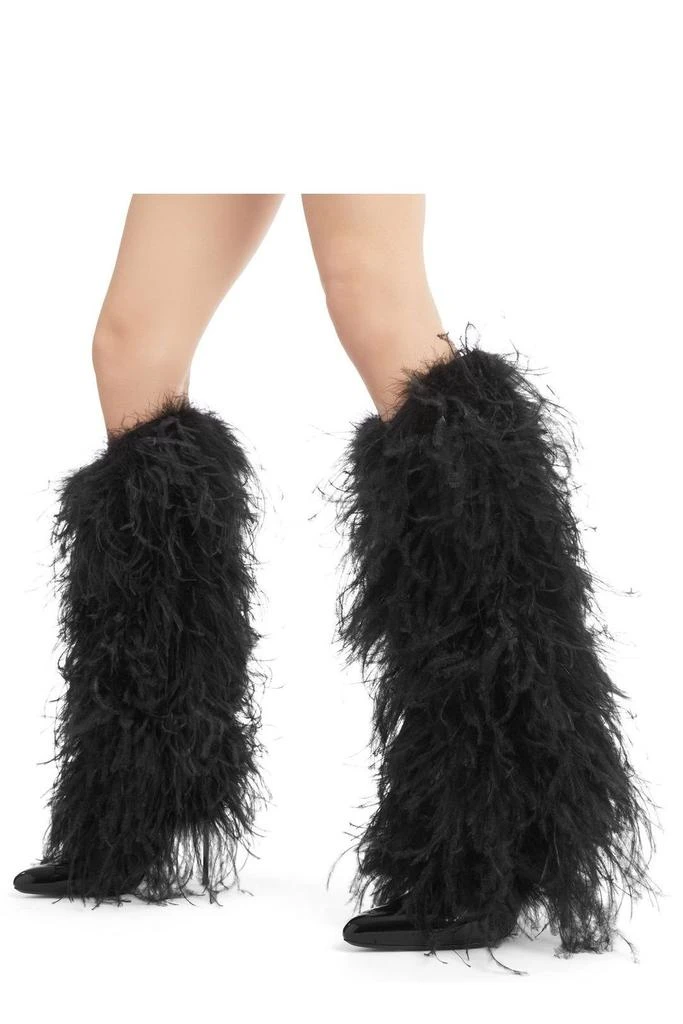 Giuseppe Zanotti Giuseppe Zanotti Xylia Feathered Knee-High Boots 4