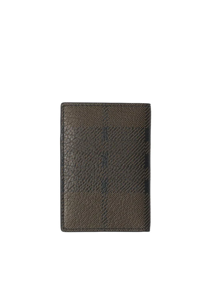 Burberry B shield folding card case 1