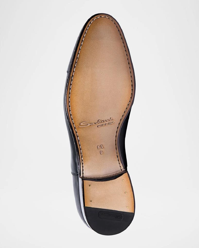 Santoni Men's Kenneth Cap-Toe Slip-On Derby Shoes 6