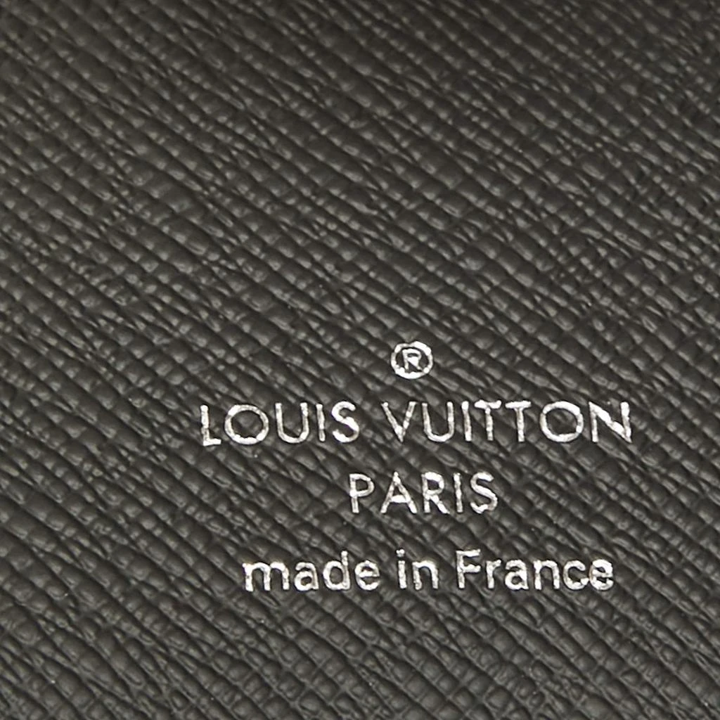 Louis Vuitton Louis Vuitton Black Taiga Leather Multiple Wallet 8