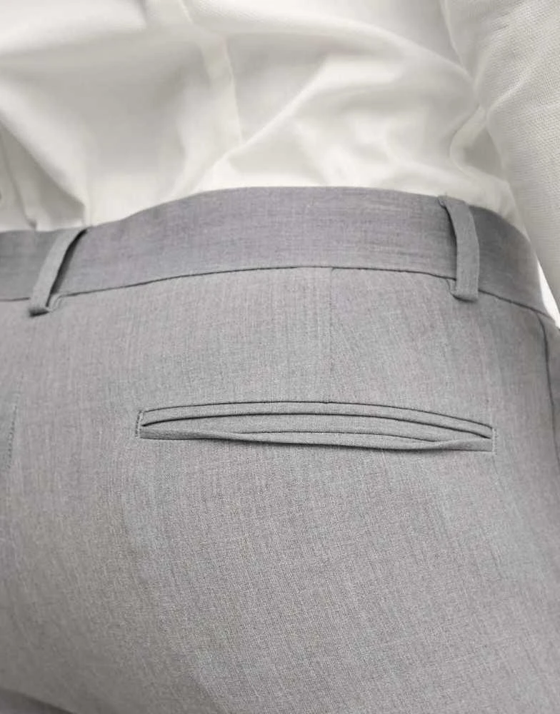 ASOS ASOS DESIGN super skinny suit trousers in grey 4