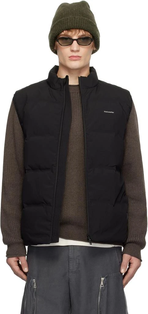 HOLZWEILER Black Daff Down Vest 1