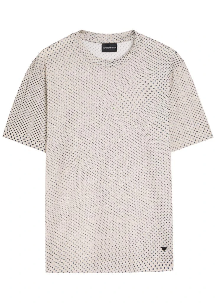 Emporio Armani Printed jersey T-shirt