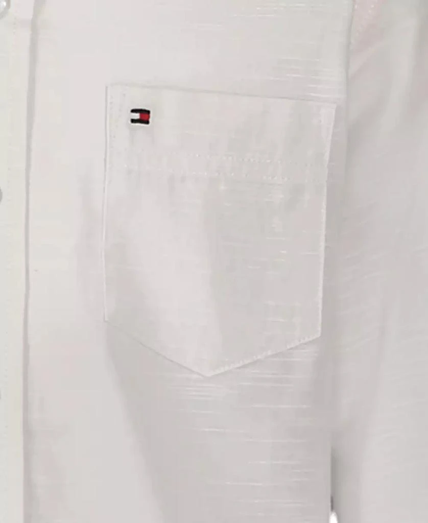 Tommy Hilfiger Boys
8-20 Texture Woven Long-Sleeve Shirt 5