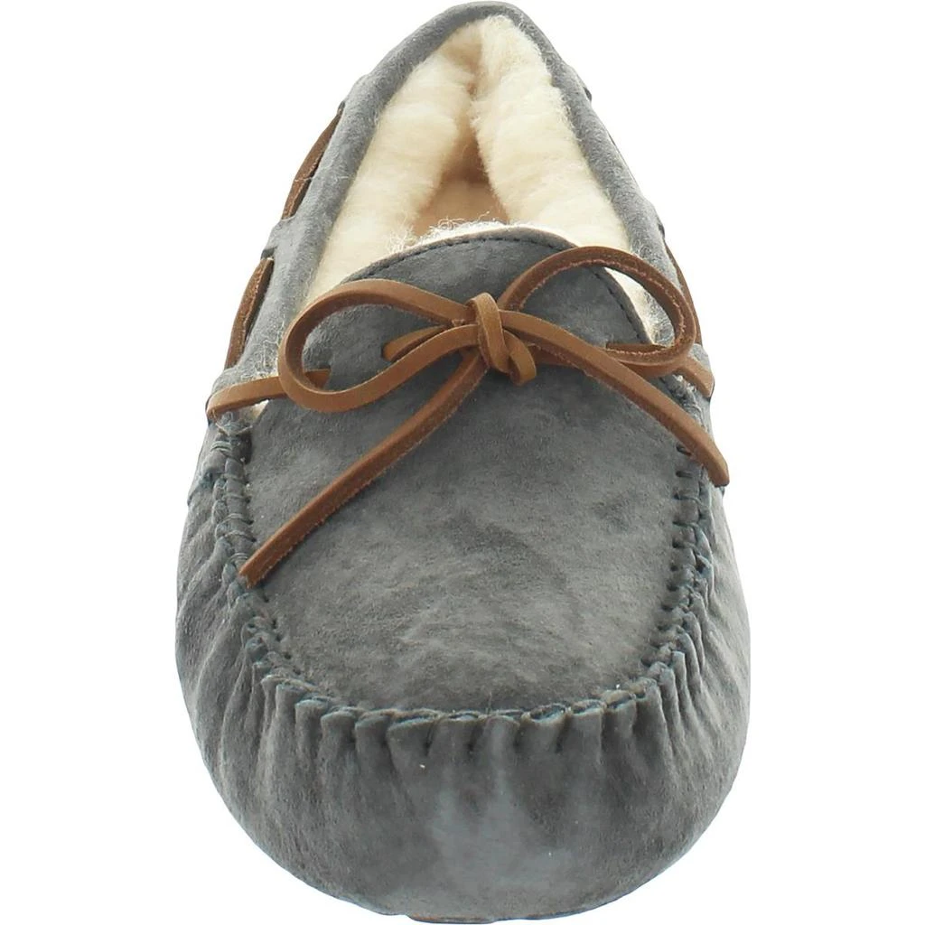 Ugg Ugg Women's Dakota Suede Wool Slip On Moccasin Slippers 4