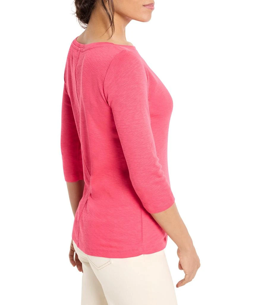 NIC+ZOE 3/4 Sleeve Boat Tee 2