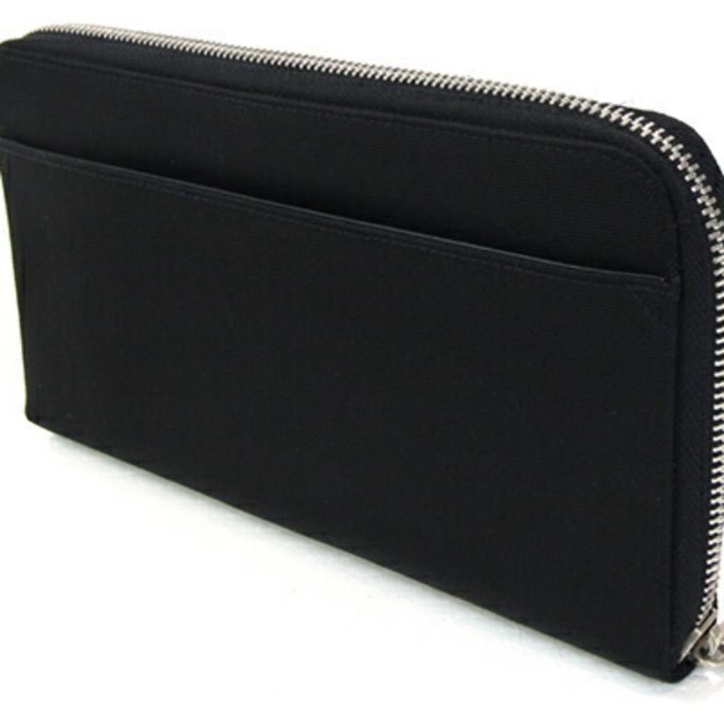 Dunhill Nylon Canvas Leather Long Wallet (Bi-Fold) (Pre-Owned)
