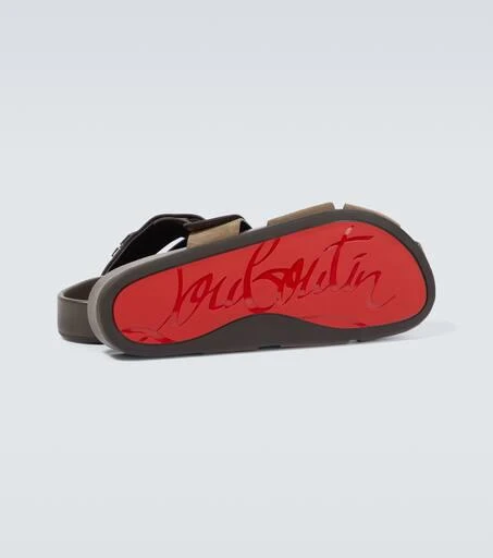 Christian Louboutin Embellished suede mules 7