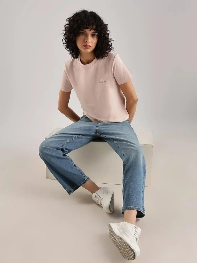 Calvin Klein Calvin Klein Womens High Rise Ankle Bootcut Jeans 2