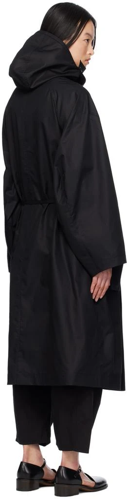 Lemaire Black Asymmetrical Coat 3