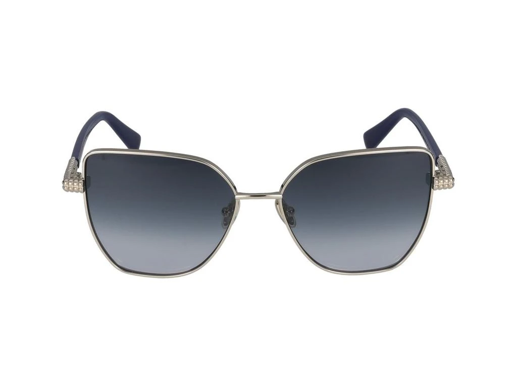 Lanvin grey sunglasses Lanvin LNV110S 050 Pilot Grey Sunglasses | SmartBuyGlasses US main image 4