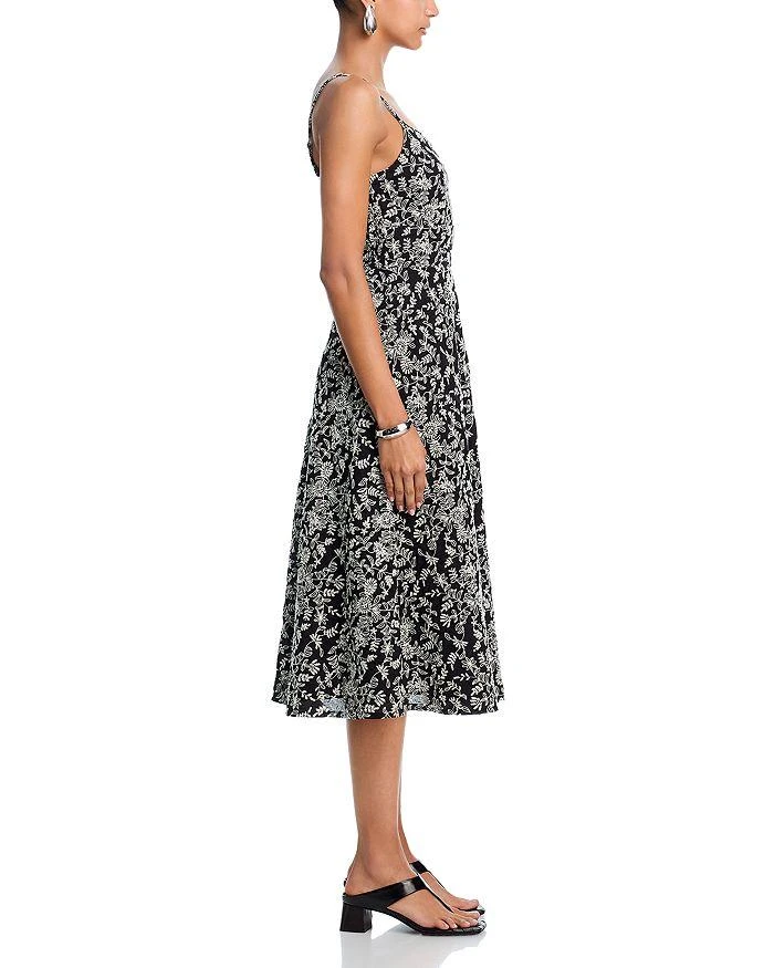 AQUA Embroidered Tank Midi Dress - Exclusive 5