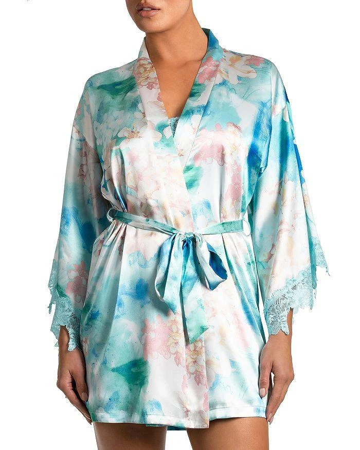 In Bloom Casablanca Satin Wrap Robe 1