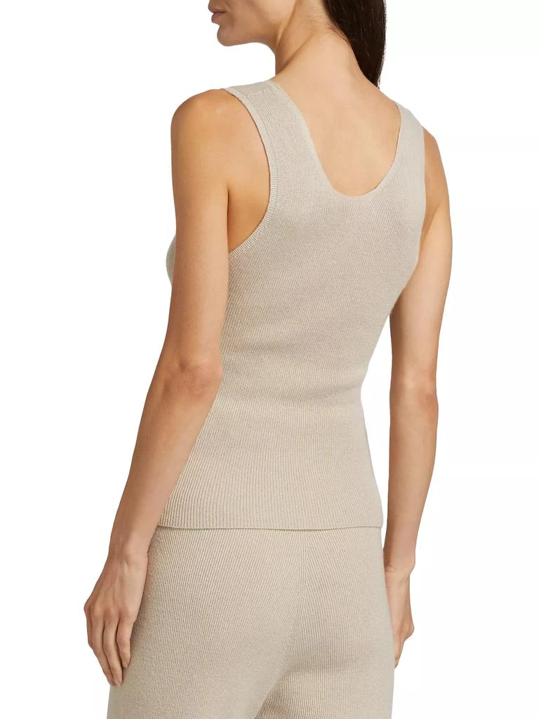 The Elder Statesman Delicash Cashmere-Silk Knit Tank 5