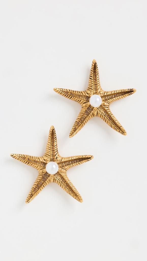 Elizabeth Cole Seastar Earrings