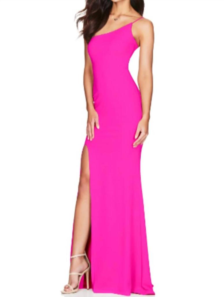 Nookie Jasmine One Shoulder Gown