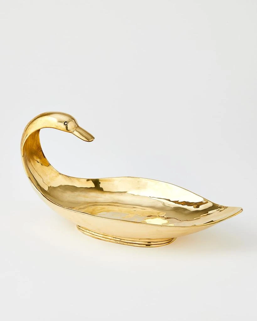 Global Views Brass Duck Bowl, Large 3