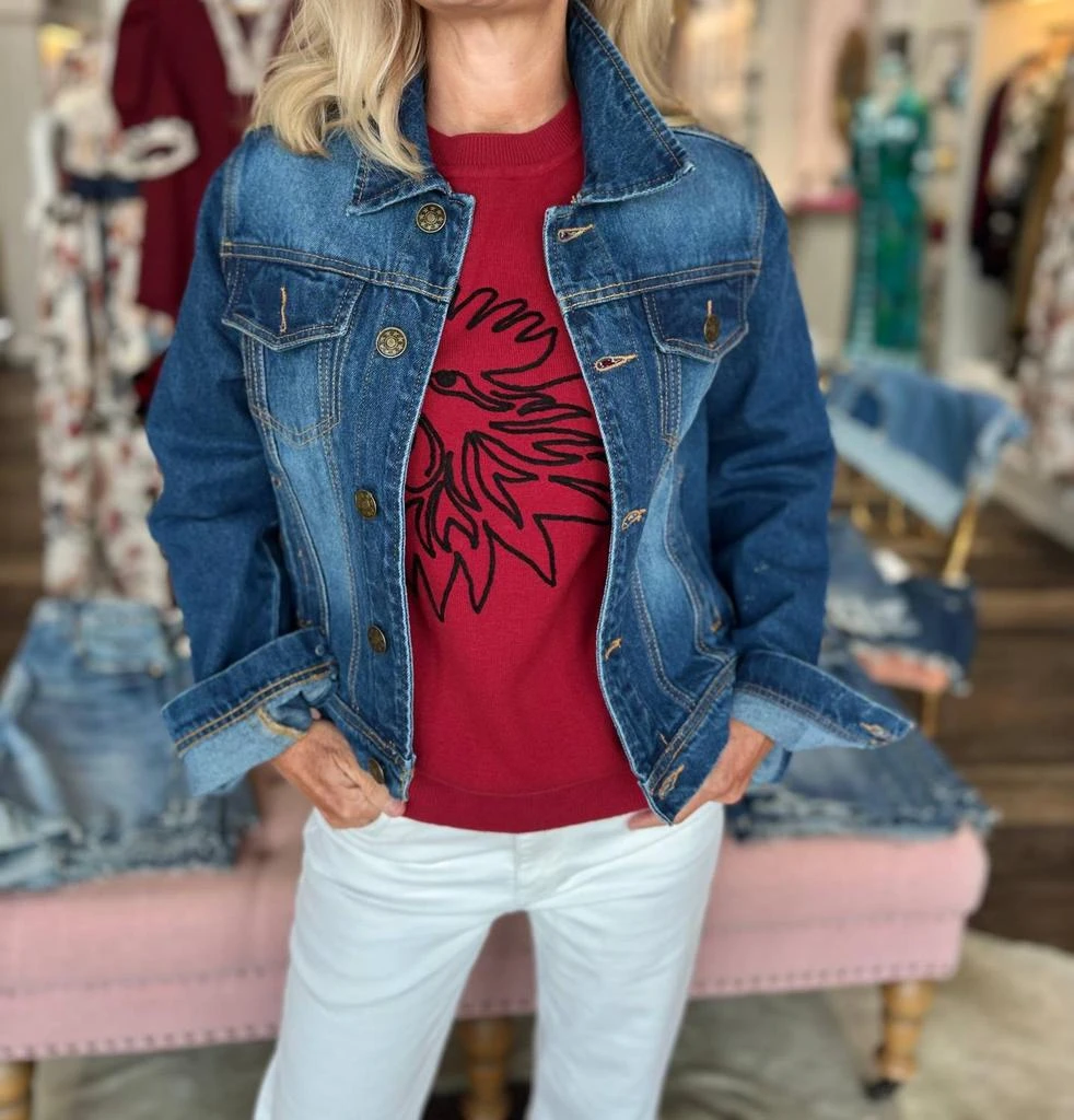 Pearls 
Camo Pearls 
Camo - Beaded Gamecocks Jacket