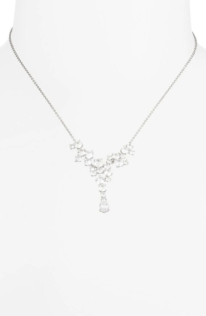 Nordstrom Cubic Zirconia Cascade Necklace 2