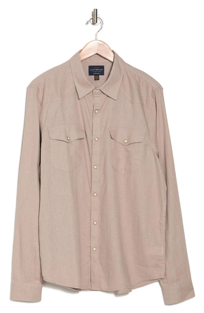 Lucky Brand Santa Fe Linen Shirt 3