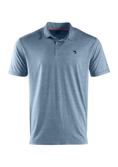 Salt Life Life Short Sleeve Outrigger Polo Shirt 1
