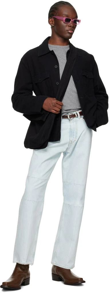 Our Legacy Blue Extended Third Cut Jeans 5