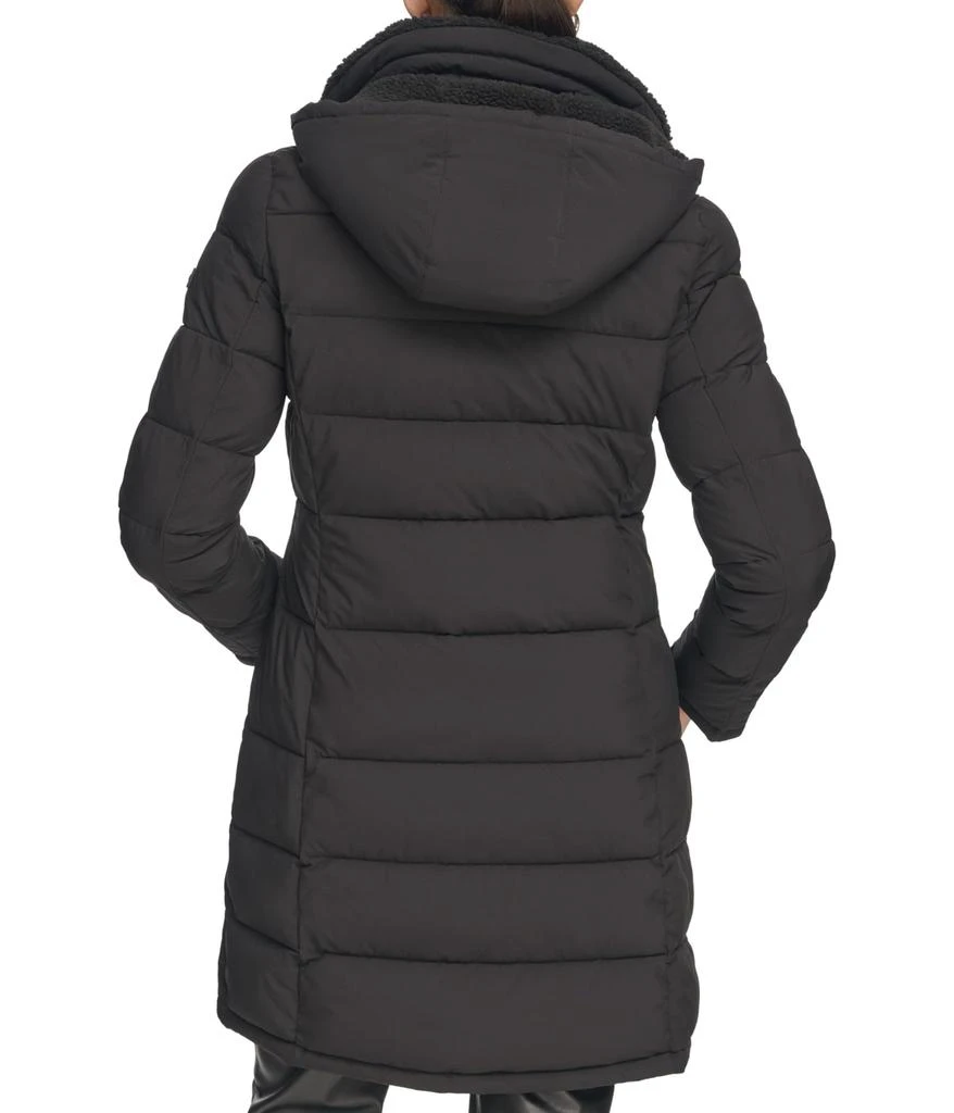 Calvin Klein Faux Sherpa Puffer 3