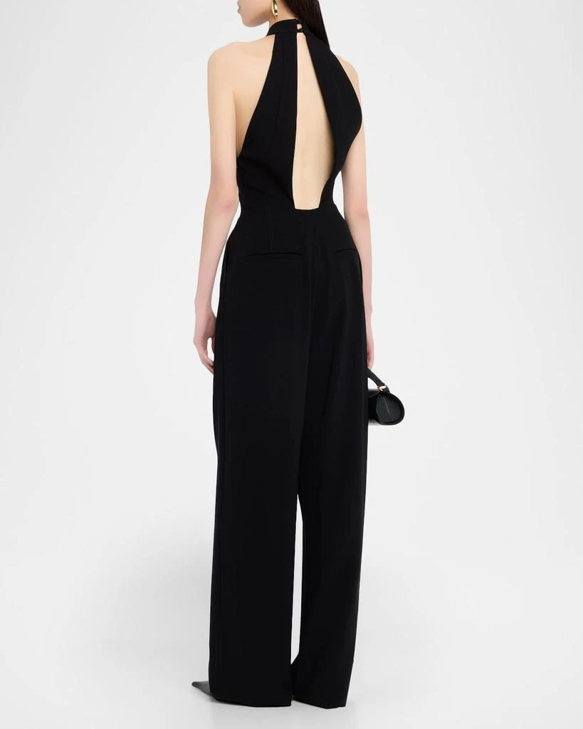A.L.C. Lucie Wide-Leg Halter Jumpsuit 3