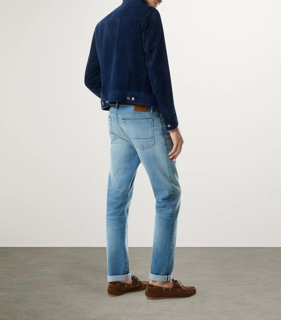 Tom Ford Nubuck Leather Boat Shoes 5