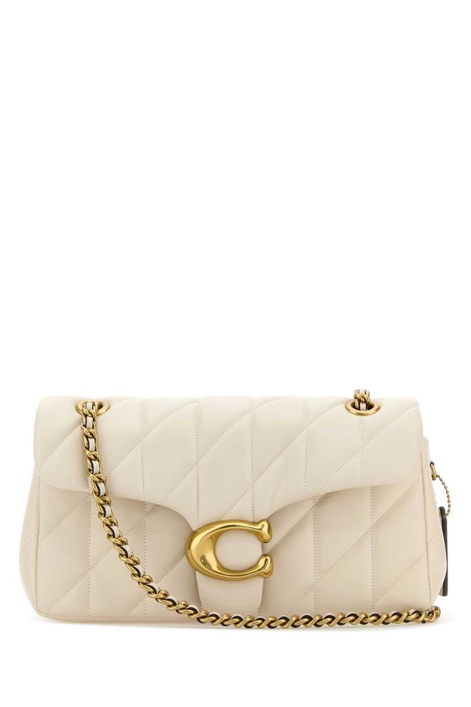 Coach IVORY LEATHER TABBY 26 SHOULDER BAG