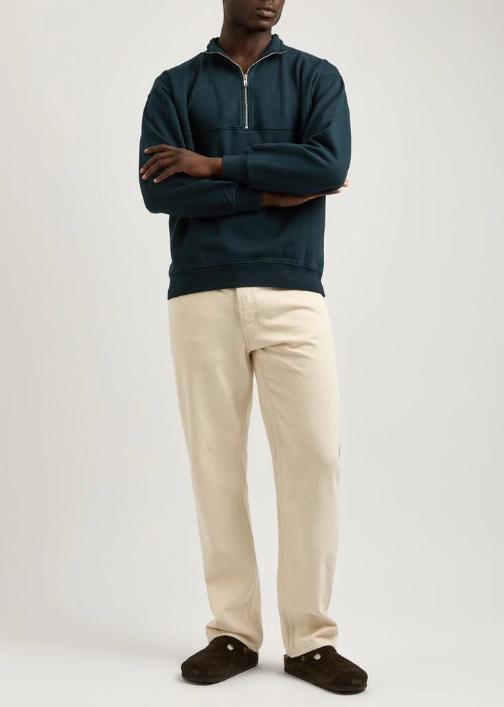 Colorful Standard Half-zip cotton sweatshirt 4