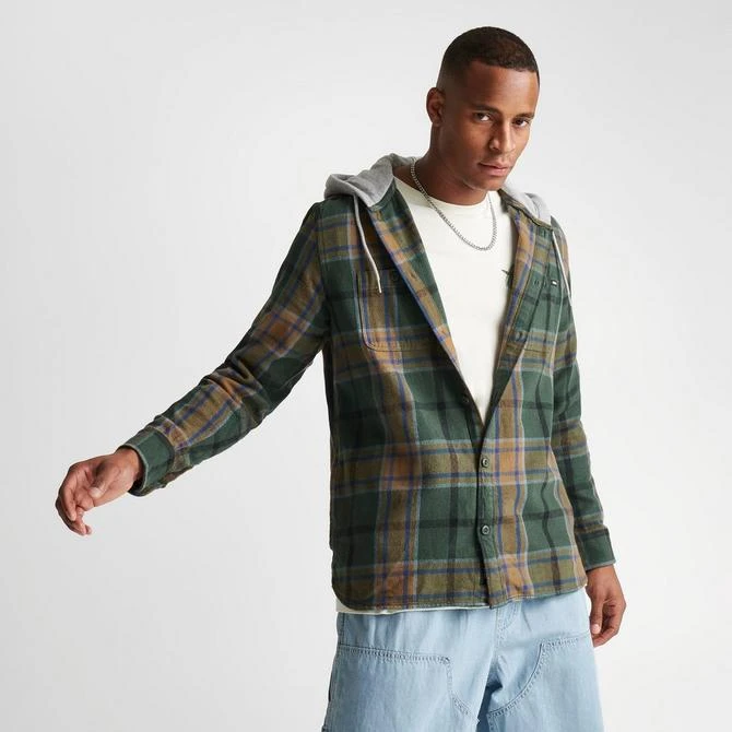 VANS Vans Lopes Long-Sleeve Hooded Flannel Shirt 5