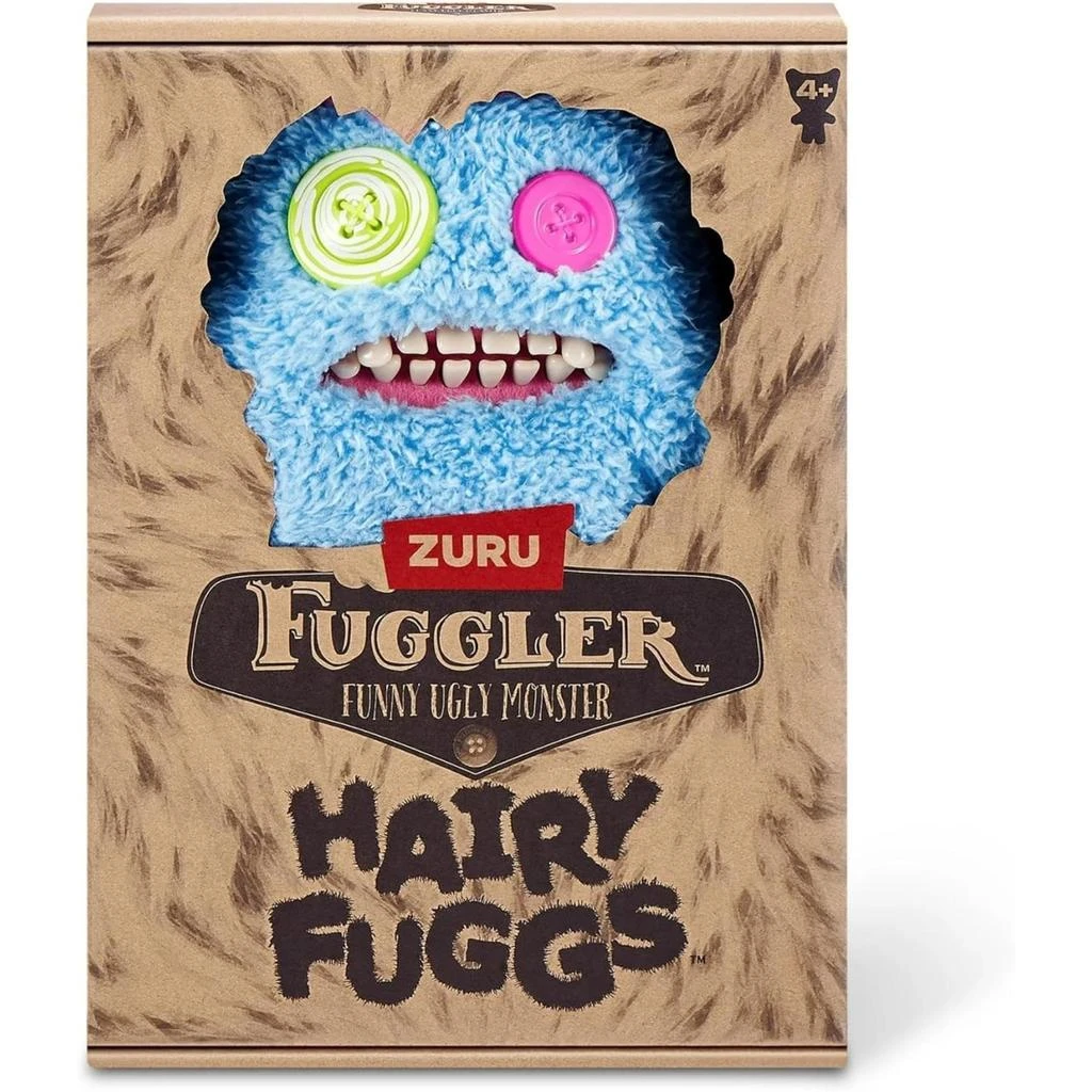 Fuggler Zurus Hairy Fuggs Sasquoosh 9 Inch Plush Toy 2