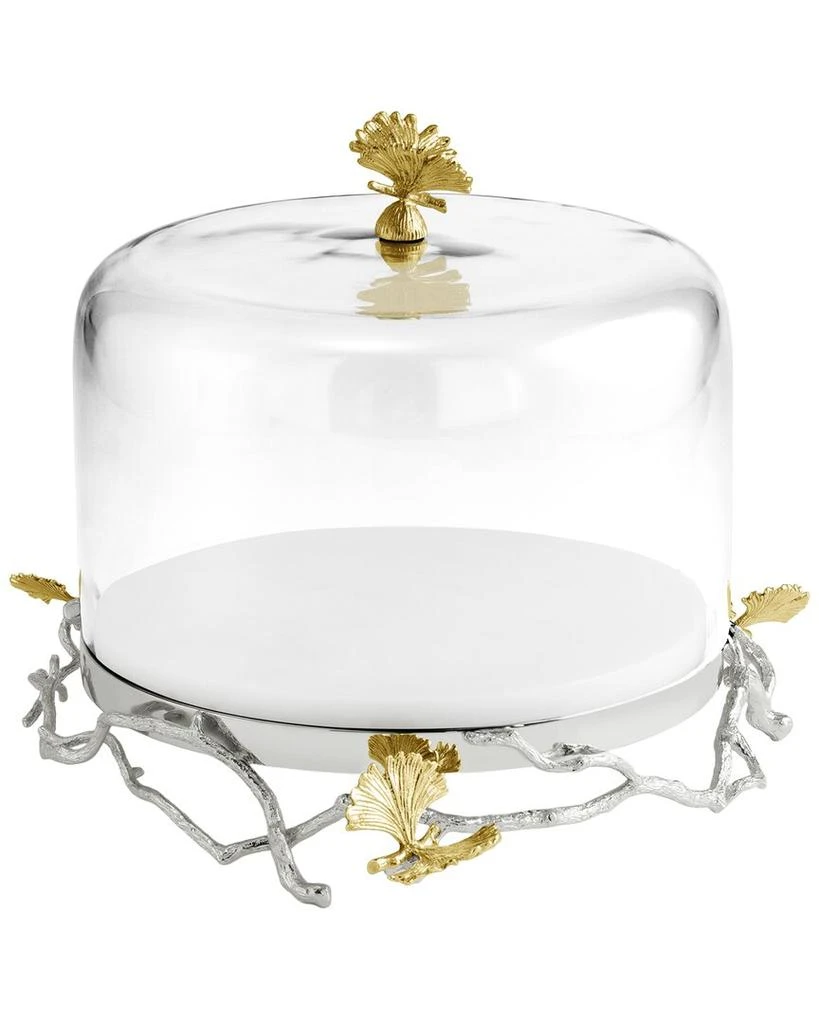 Michael Aram Butterfly Ginkgo Cakestand/Dome