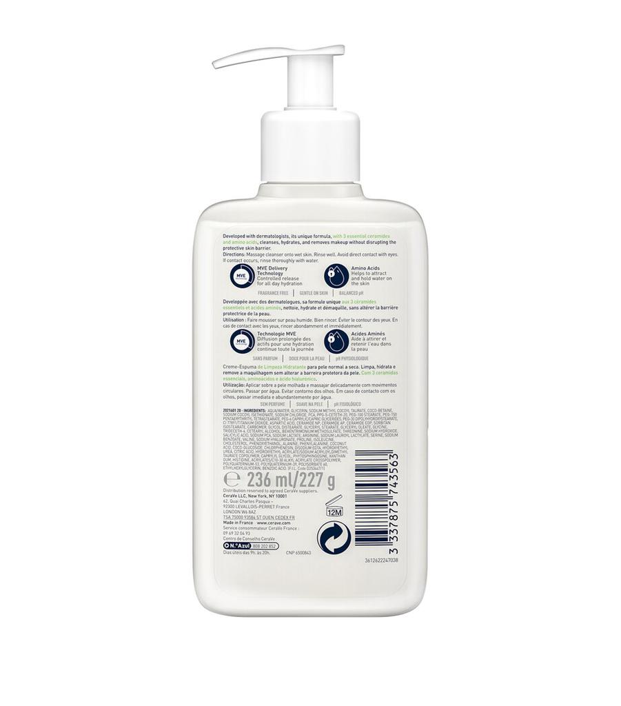 CeraVe Hydrating Cream-to-Foam Cleanser (236ml)