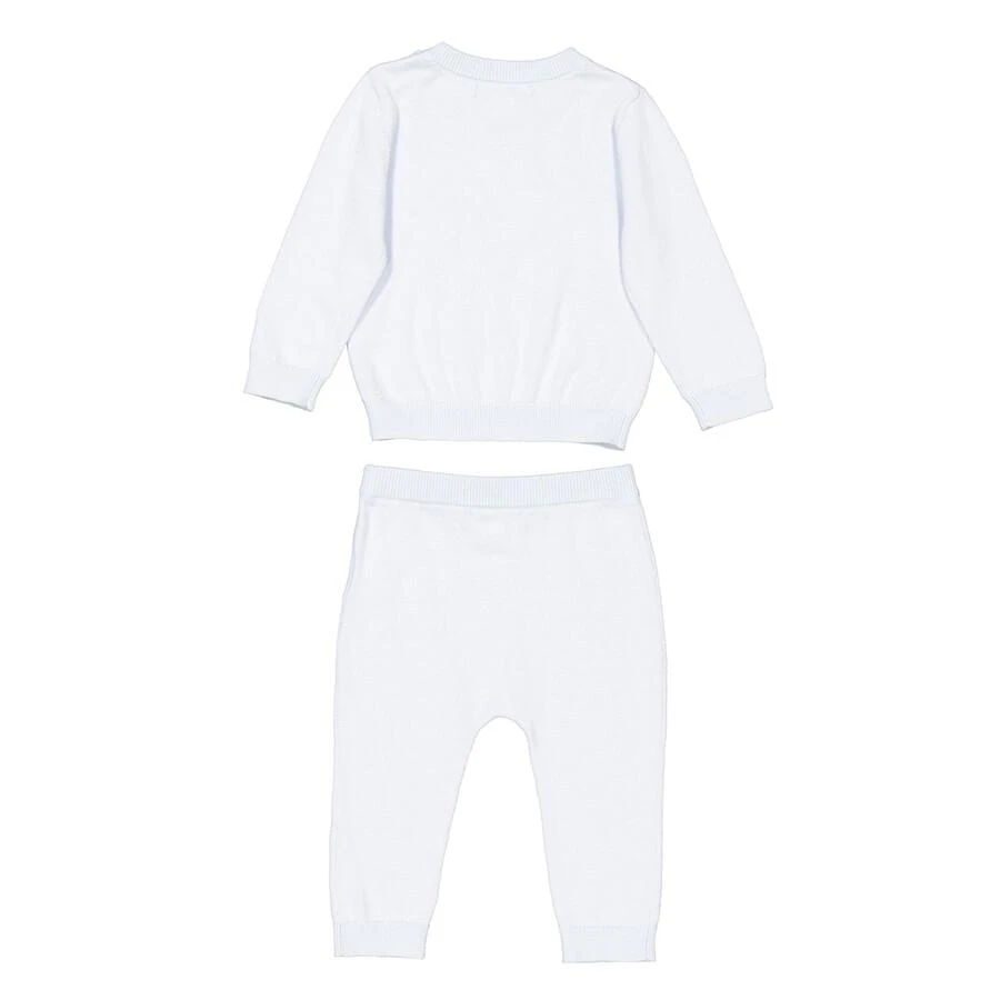 Marie Chantal Pointelle Crown Crawler Set 3