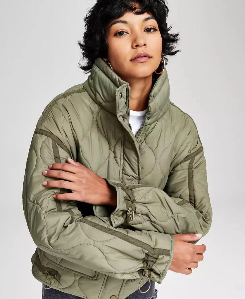 And Now This Women's Quilted Long-Sleeve Jacket, Created for Macy's 2