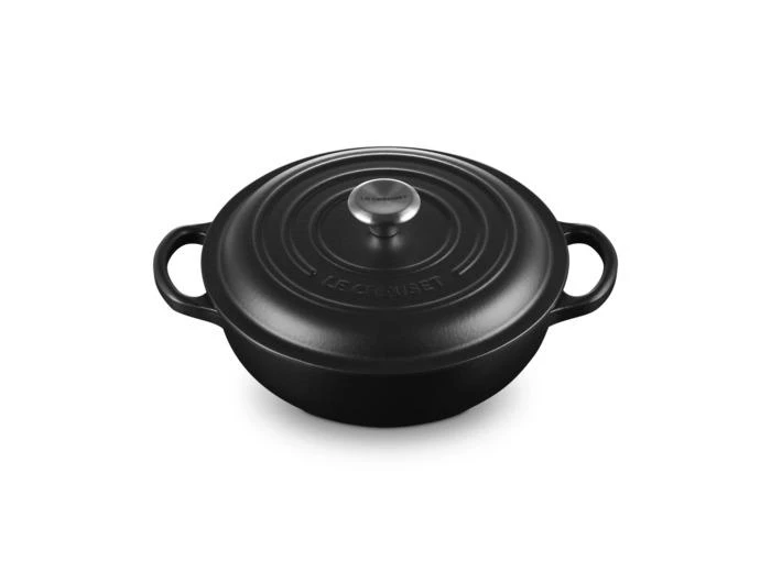 Le Creuset Marmite 22cm en fonte émaillée intérieur noir 1