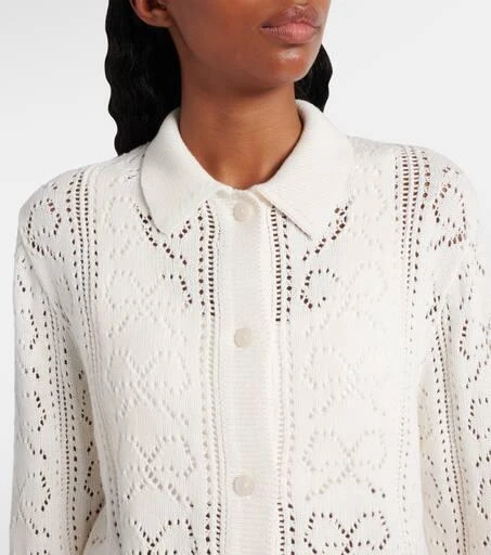 The Upside Lavalliere Malia knitted cotton shirt 4