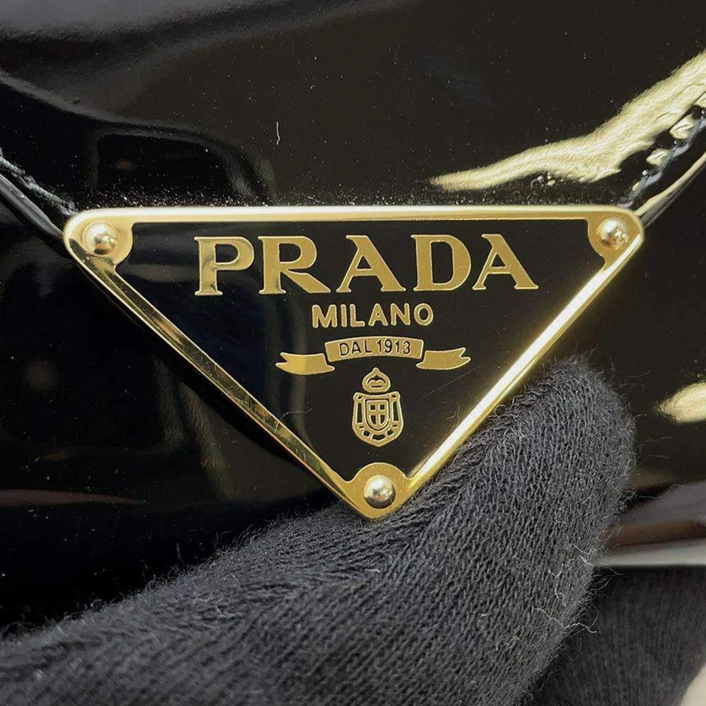 Prada Prada Black Patent Leather Mini bag 14