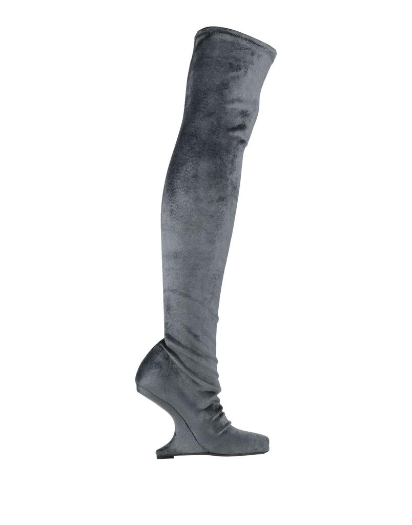 Rick Owens Black Porterville Knee High Stocking Sneaks Boots