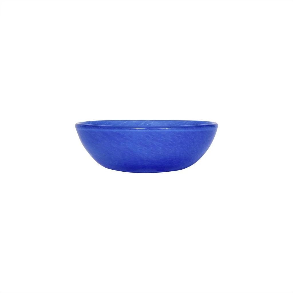 OYOY Living Design Bol Bleu En Verre Ø15Xh5Cm - Bleu 2